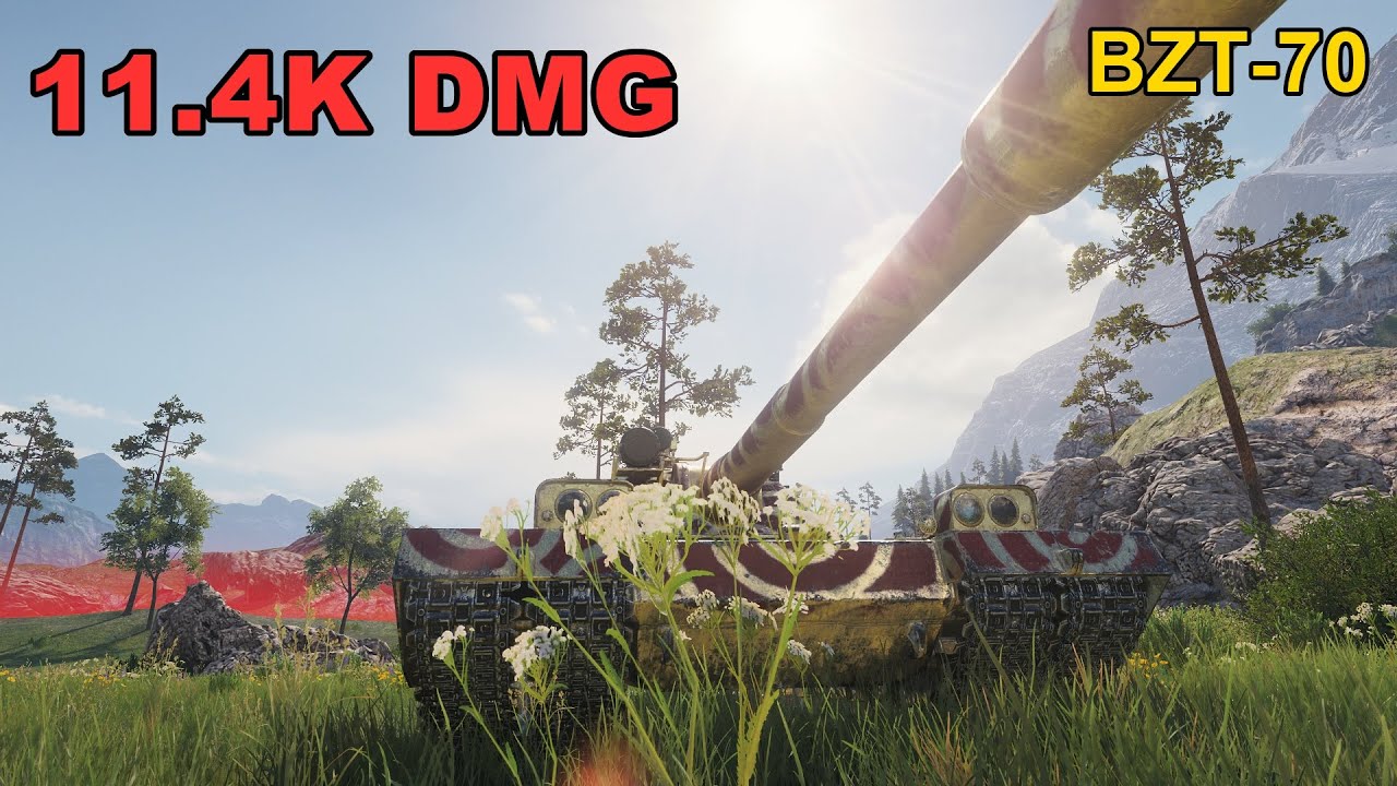 BZT-70 - 11.4K Damage - Map: Lakeville - Player: Kopium - Server: EU | World of Tanks
