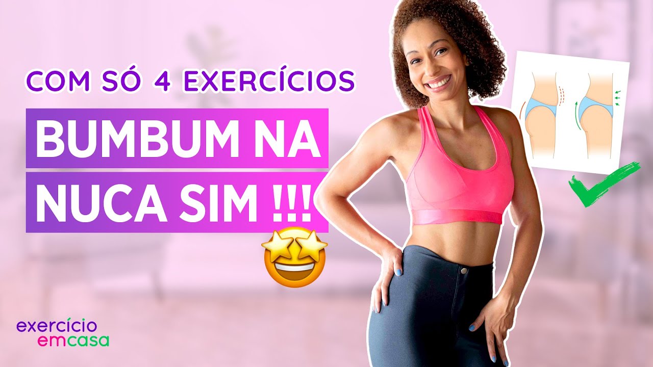Treino Potente para EMPINAR O BUMBUM (só 4 exercícios)