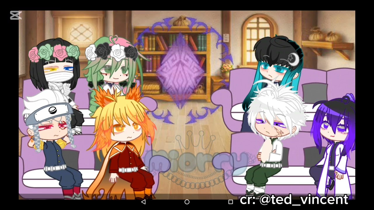 Hashira's react to Giyuu as ted_vincent edits||by-Miorry||og||my au||credits in tiktok||put on 2x||