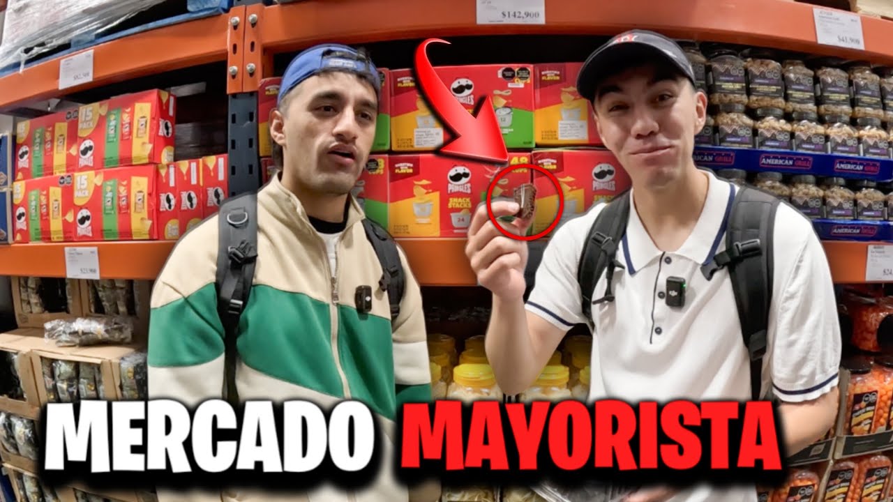El supermercado donde tienes que pagar para poder comprar !