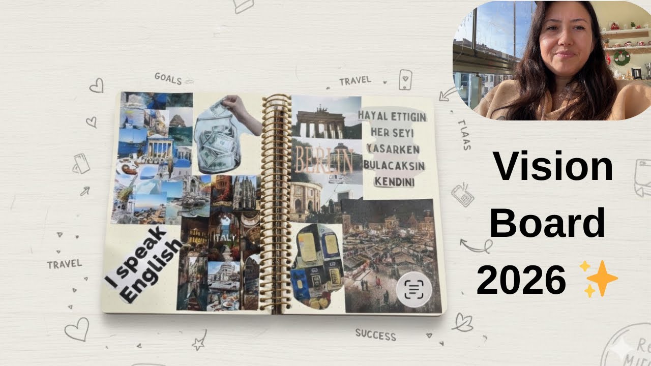 ✨ Vision Board Gerçekten İşe Yarıyor mu? | Geçen Yıl Hayatımda Neler Gerçekleşti