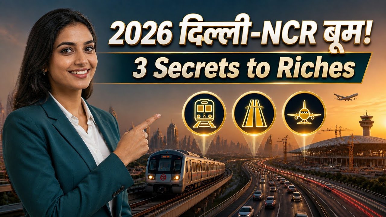 2026 Delhi NCR Property Boom: 3 Secrets! #RealEstate