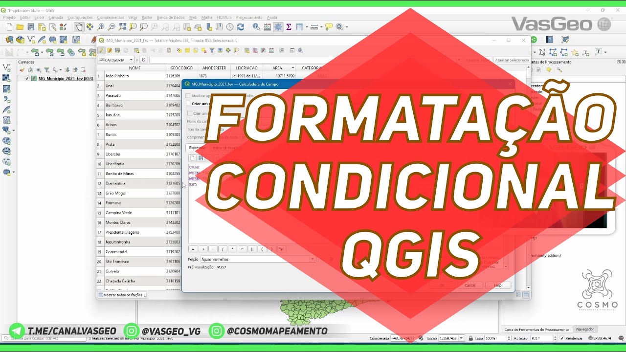 Função SE (IF), do Excel, Dentro do QGIS? | Tutorial