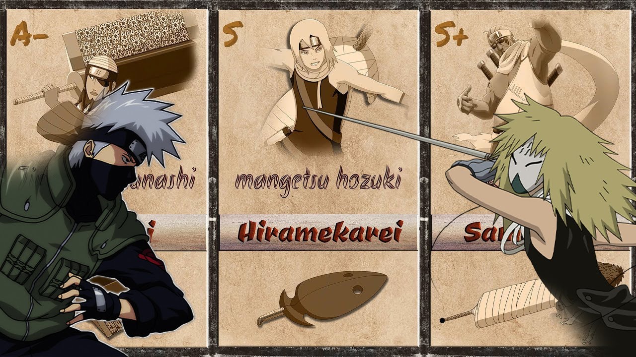Every Wielder of Legendary Swords Of The Mist in Naruto/Boruto Ranked Based On Power 🔥