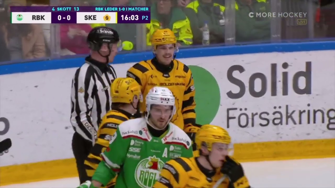 Rögle klacken mot skellefteå kvartsfinal 2 2023