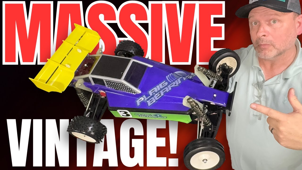 Giant Vintage Buggy Surprise ￼Gift!! MRC Desert Thunder Vintage 2WD RC Buggy Unboxing