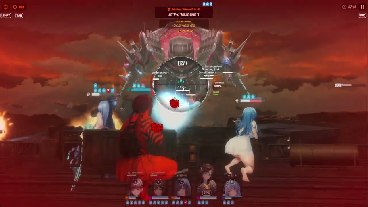 Goddess of Victory: Nikke  - Solo Raid Museum - Mother Whale