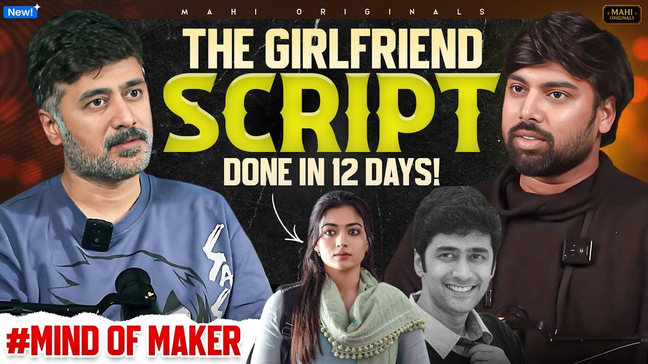 Inside Rahul Ravindran’s Mind | Girlfriend Movie Secrets ft. Rashmika Mandanna | Telugu Podcast