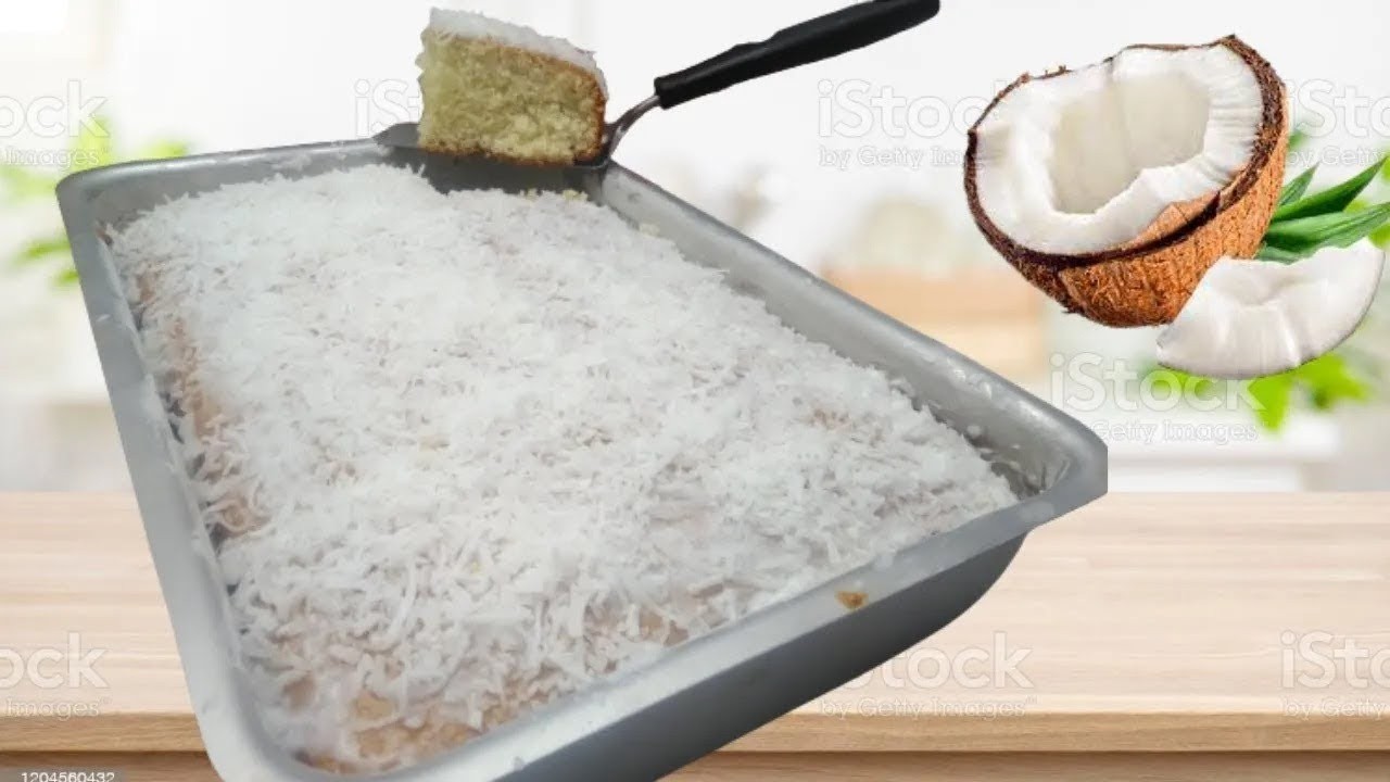 RECEITA DE BOLO DE COCO FOFINHO, super deliciosa e fácil de fazer