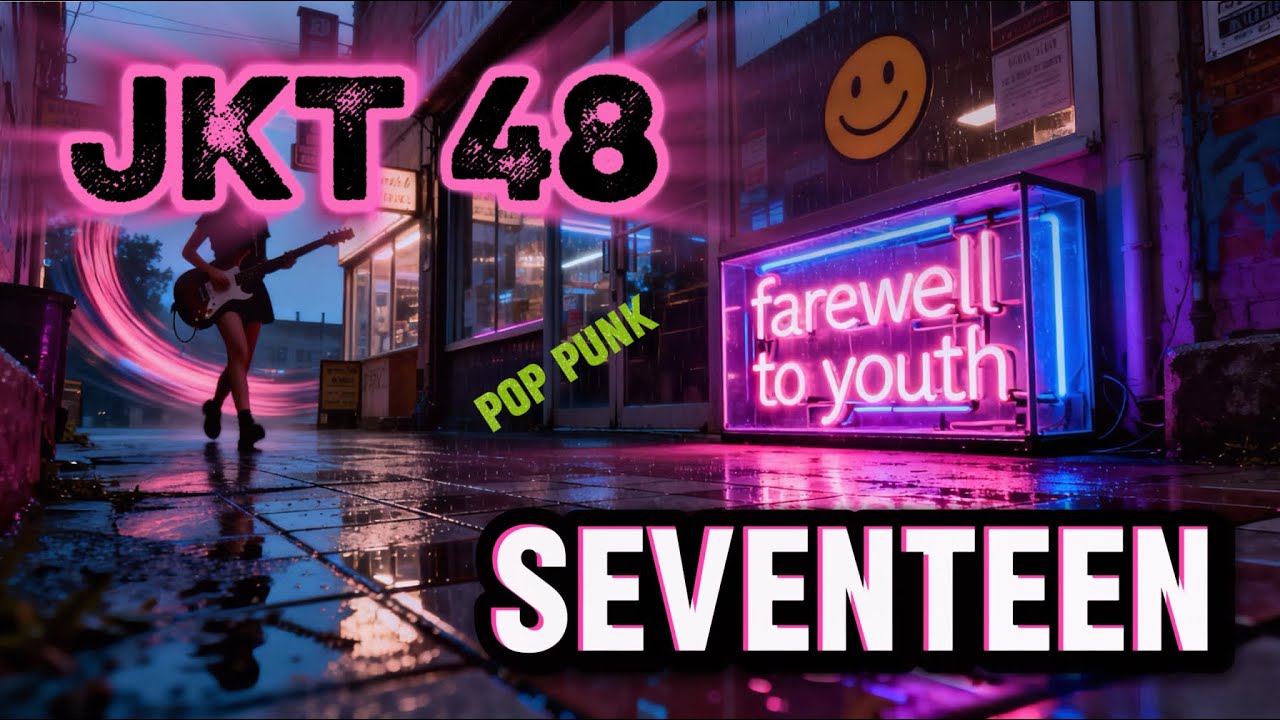 Seventeen - JKT48 (Pop Punk Cover) Lyric Video by Echoes of Avenue