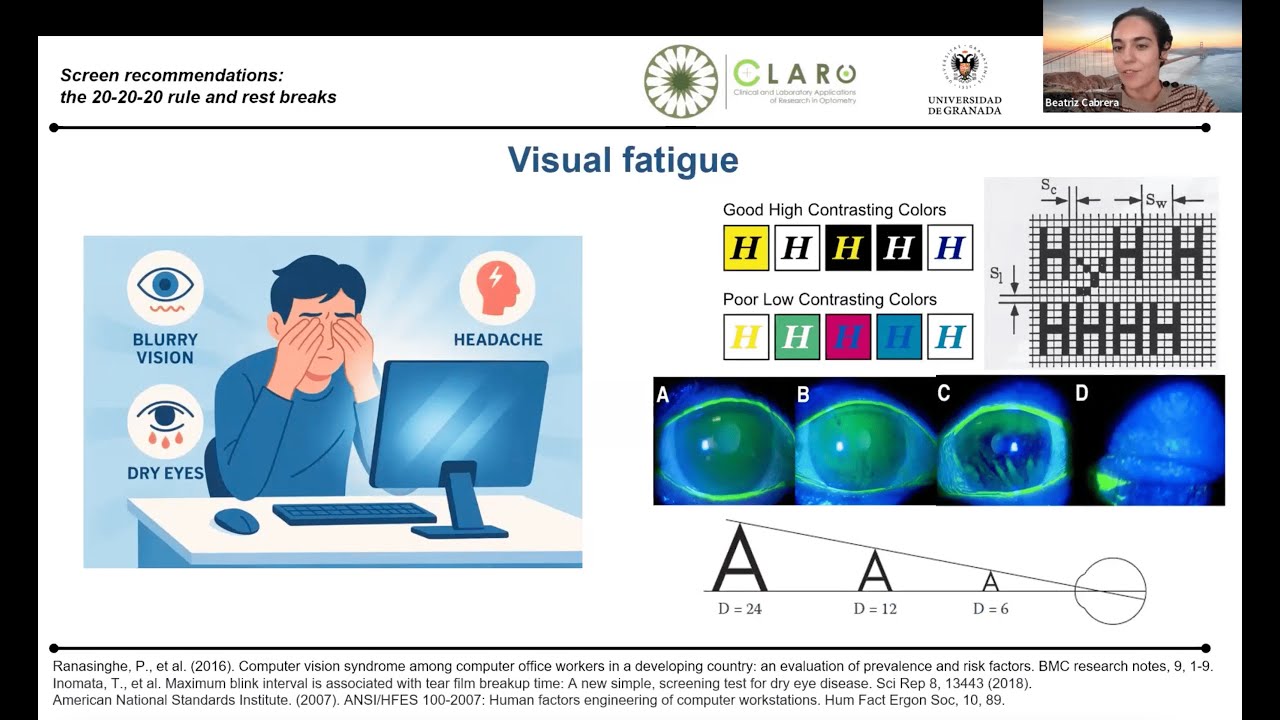 IEA Webinar #69 The Latest Breakthroughs in Visual Ergonomics with the Experts Shaping the Field