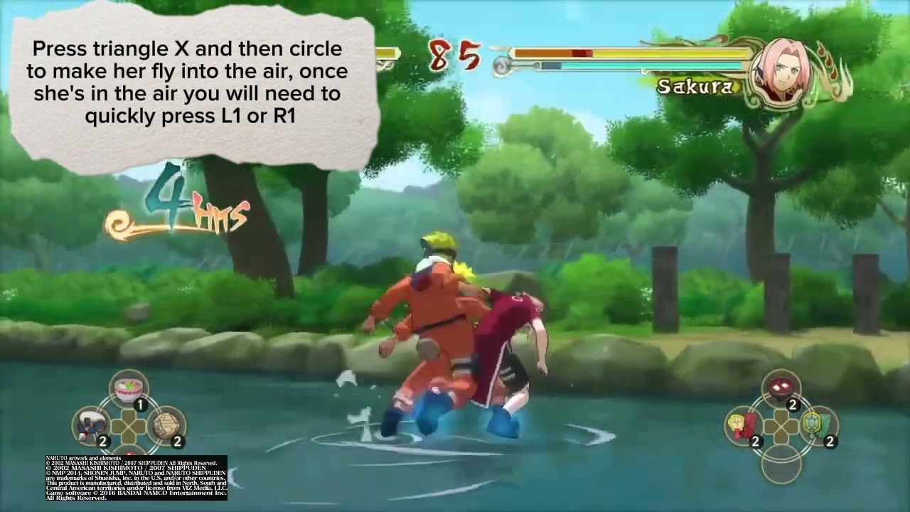 Naruto: Ultimate Ninja Storm - Succeed With A Supportive Extra Hit Trophy!