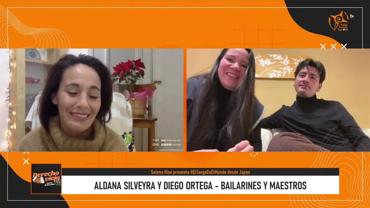 #DerechoViejo - #ElTangoEnElMundo con Aldana Silveyra y Diego Ortega desde Japón