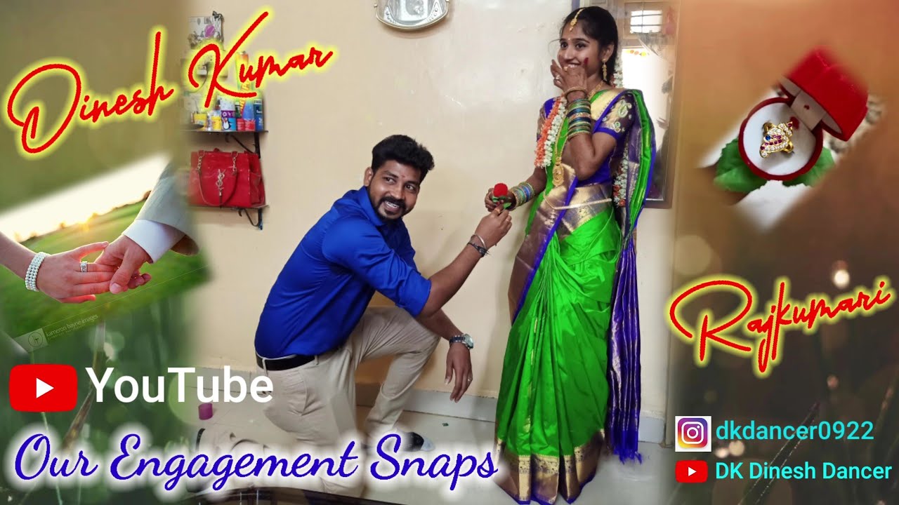 🌹Our Engagement Snaps|🤵🏻Dinesh💍Rajkumari👰🏻‍♀️ #dkdineshdancer #rajkumari #couplegoals #love #forever