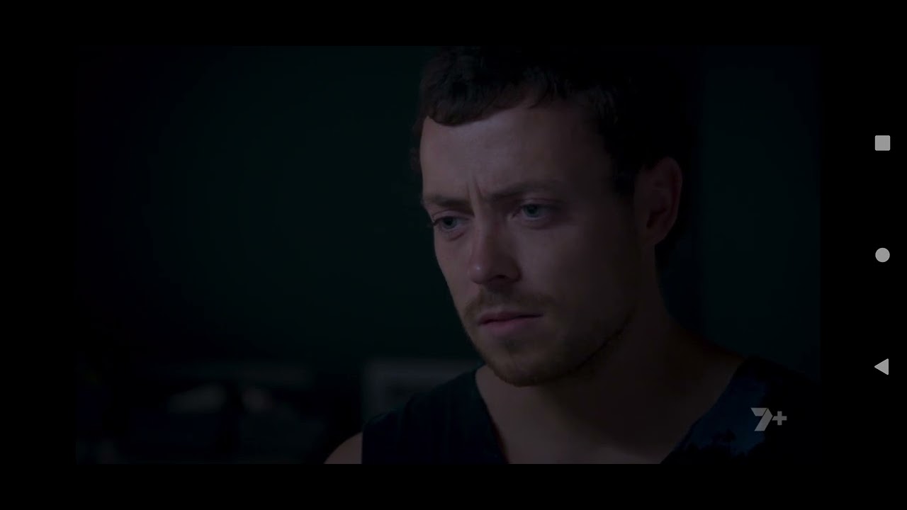 Dean Visits Colby In Hospital - Home and Away