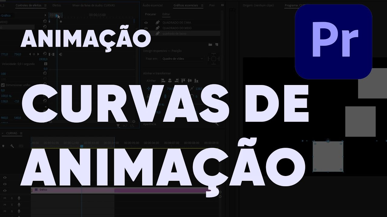 Animação mais suave: Curvas Bezier no Premiere