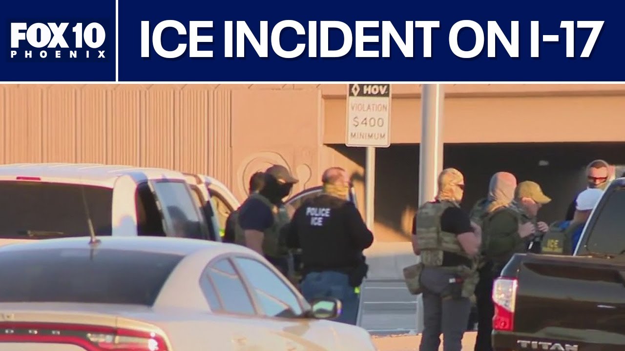 Immigration agents respond to Valley freeway incident l FOX 10 Phoenix