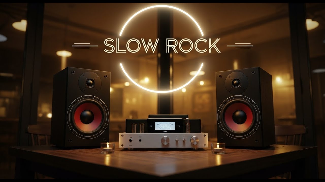 Slow Rock Classics Quiet Night Reflection 🎶 Emotional Rock Ballads for Peace