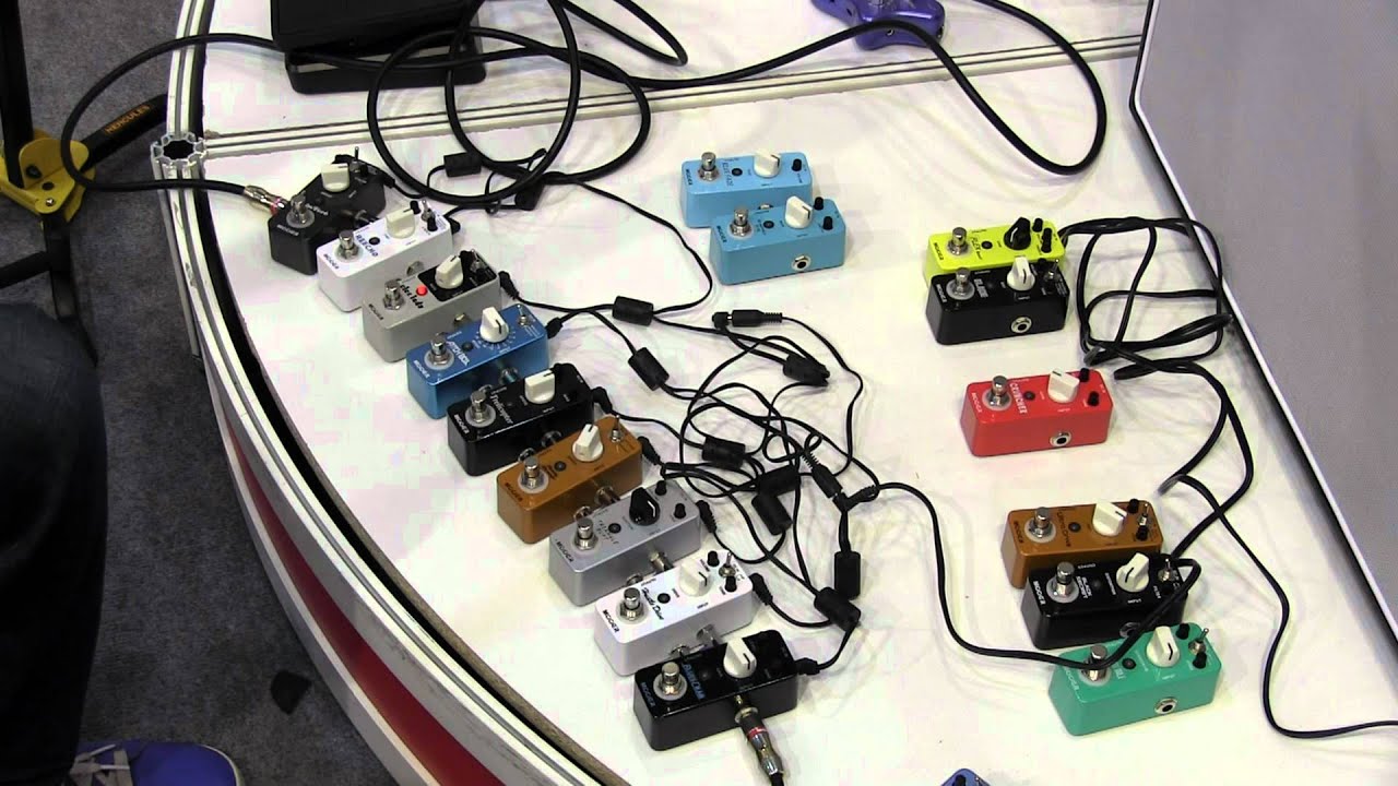 Musikmesse 2012: Mooer Audio micro pedals