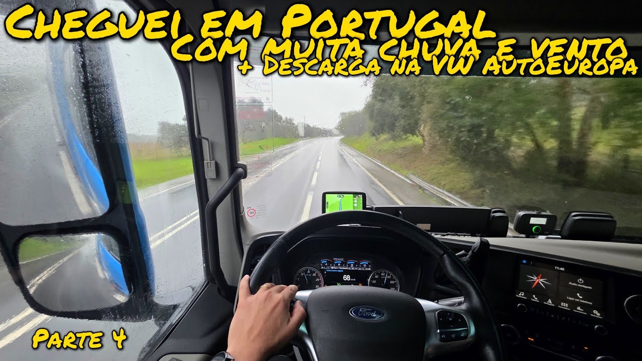 Muita Chuva e Vento em Portugal + Descarga na VW AutoEuropa - Ep05/2026