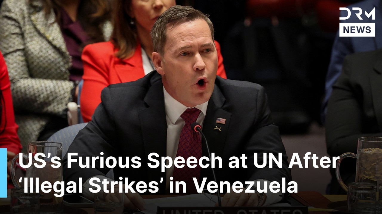 FULL REMARKS: US Defends Maduro Capture, Doubles Down on Venezuela Strike at UN Meeting | AC1G