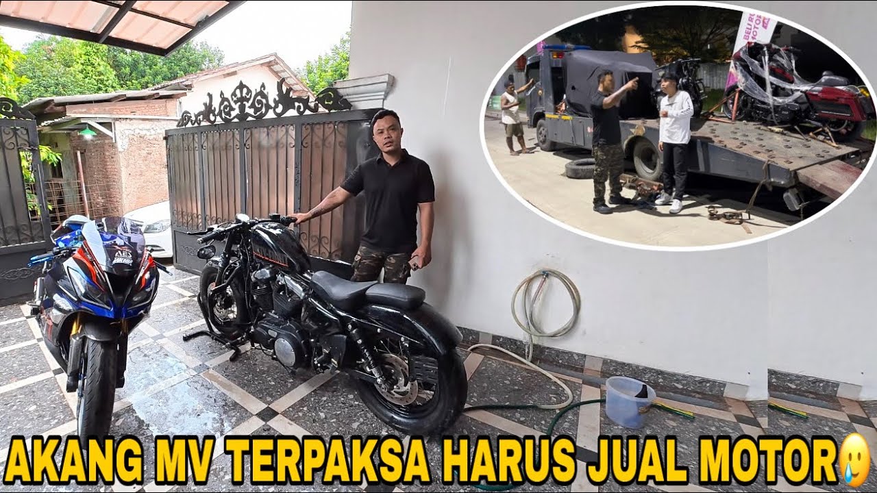 AKANG MV JUAL MOTOR HARLEY DAN ZX636 KE BANG ARIK⁉️TERPAKSA JUAL KARNA INI🥲