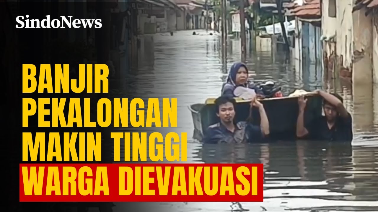 Banjir Pekalongan Makin Tinggi, Warga Dievakuasi | Sindo Trending (19/1)