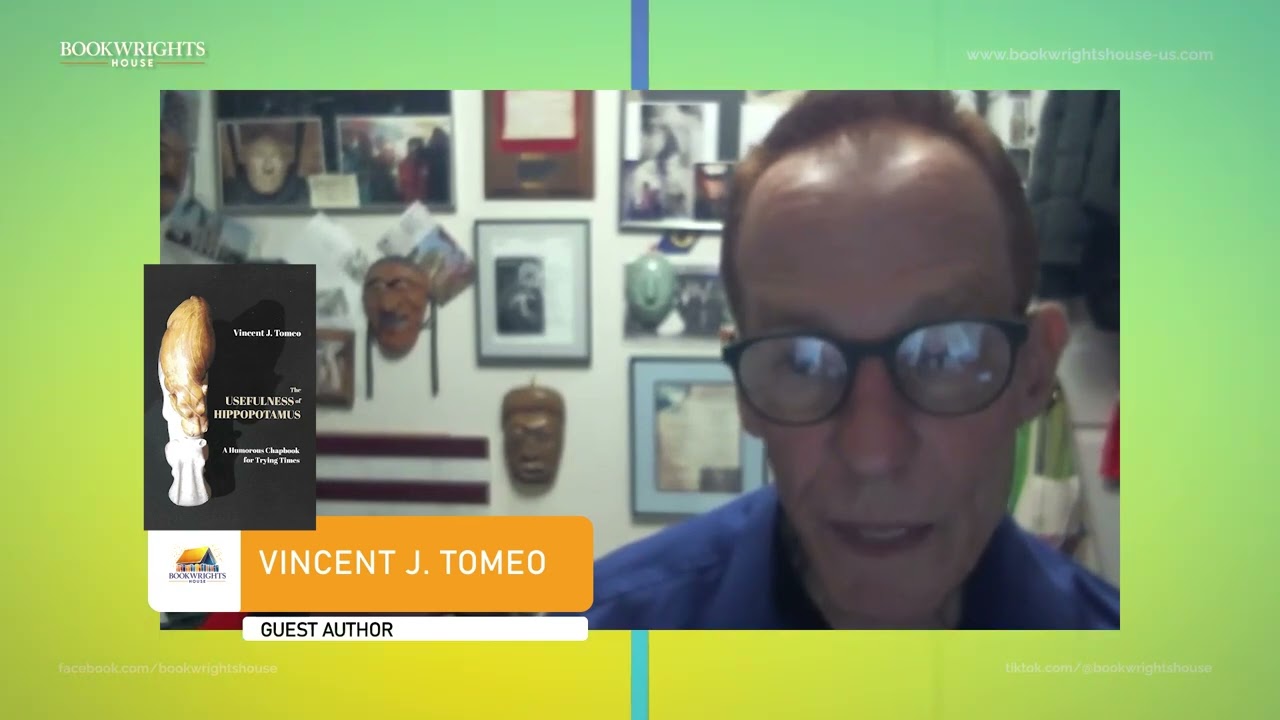 Bookwrights House Author Interview with Vincent J. Tomeo