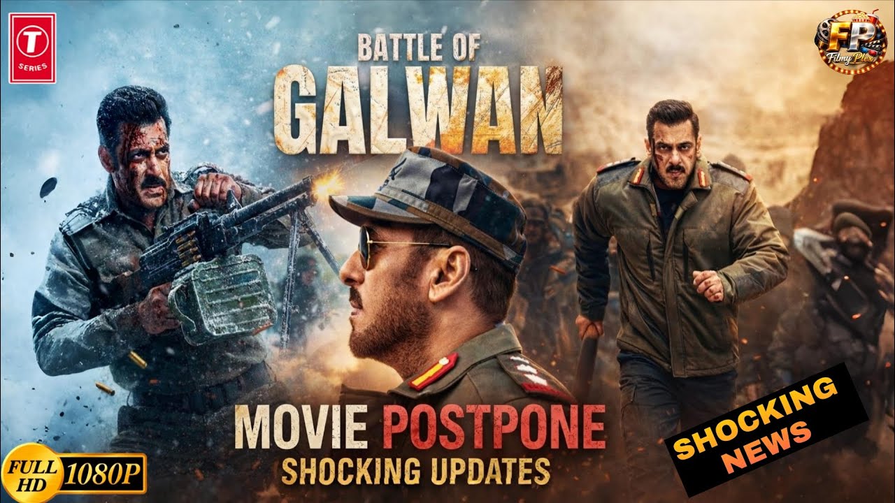 POSTPONED ( BATTLE OF GALWAN ) SHOCKING NEWS | BATTLE OF GALWAN LATEST UPDATE | SALMAN KHAN | 