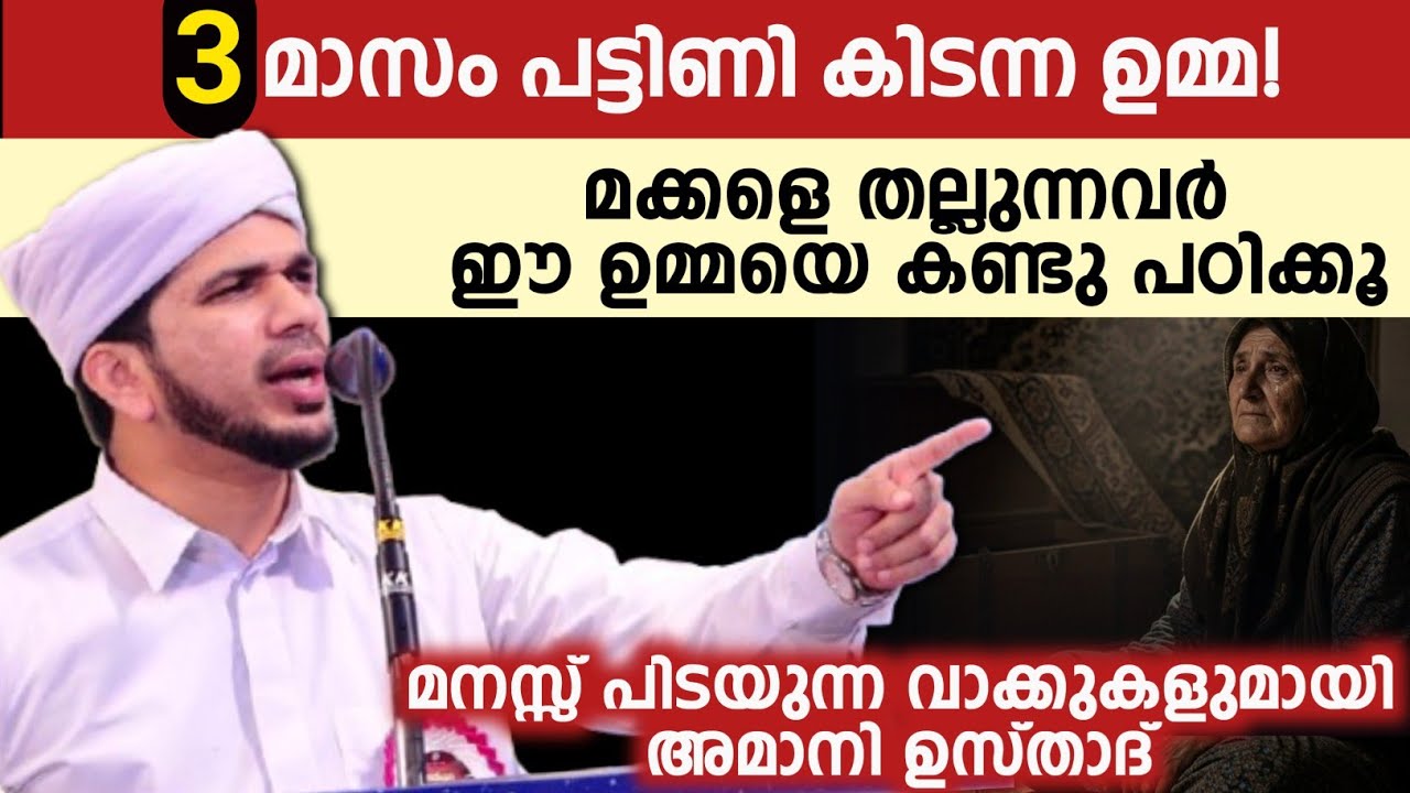 ഇങ്ങനെയുണ്ടോ ഒരു ഉമ്മ! മകൻ ഹാഫിസാകാൻ 3 മാസം നോമ്പെടുത്ത ഉമ്മയുടെ ത്യാഗം | Anas Amani latest speech