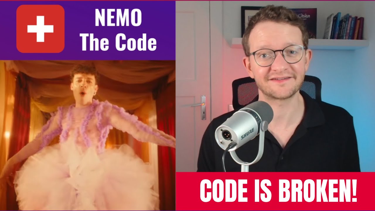 Reacting to Nemo - The Code - SWITZERLAND EUROVISION 2024