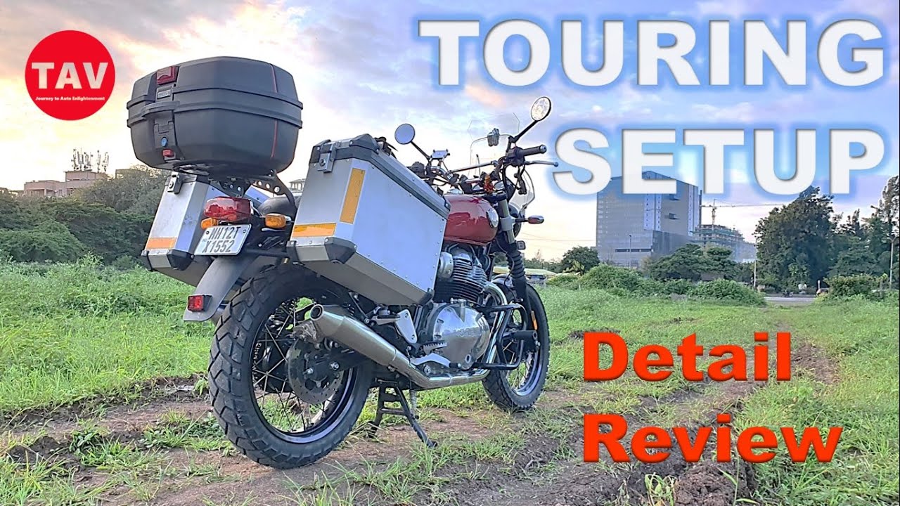 Interceptor 650 | Touring Setup | Panniers | Top Box | Visor | The AutoVedi