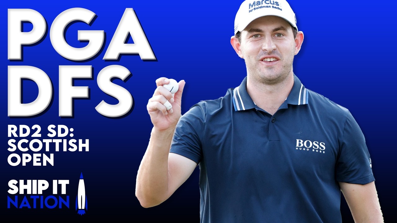 PGA Round 2 Showdown - Scottish Open | DraftKings DFS Picks, Plays & Process | 07/09/26