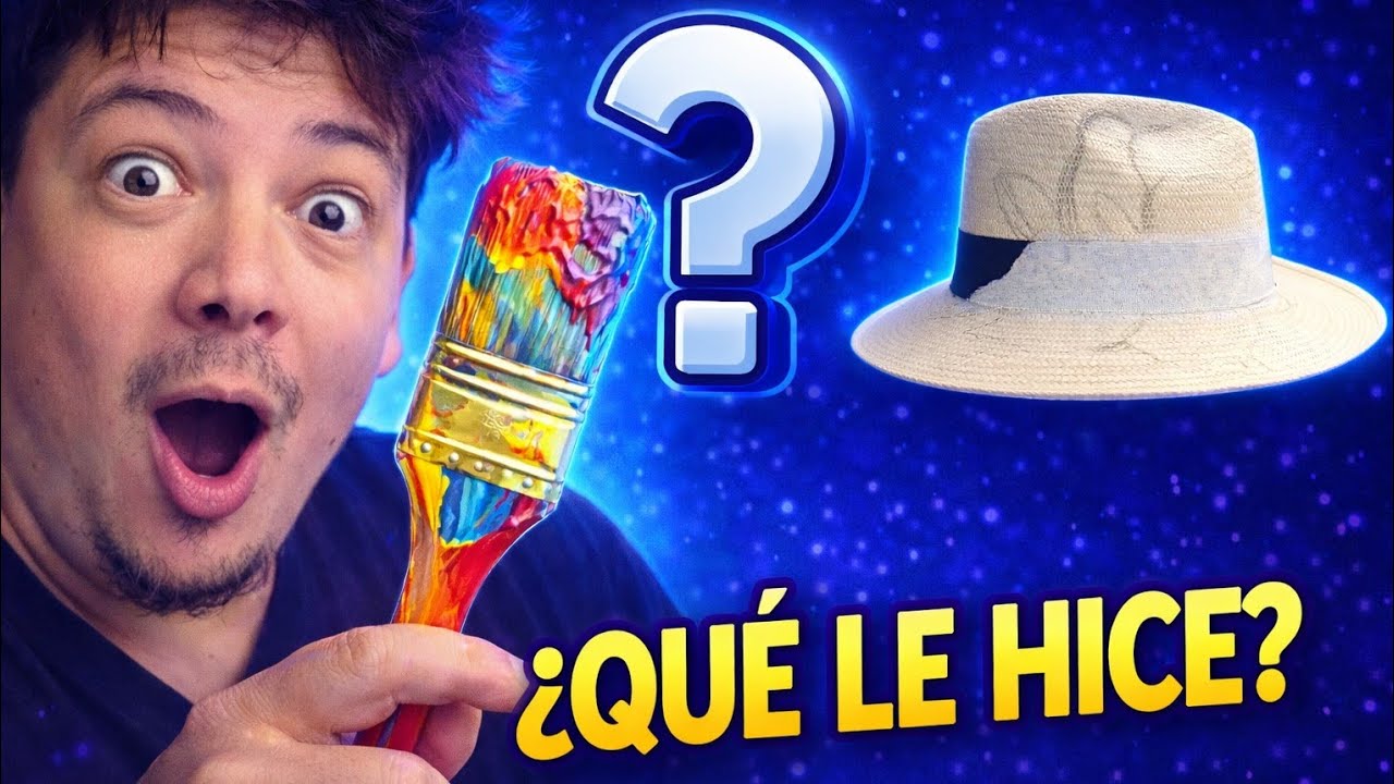 El  toque secreto para PINTAR SOMBREROS