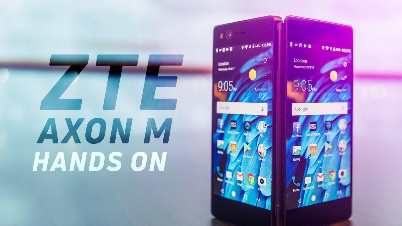 ZTE Axon M Hands On: Two Screens for Twice the Fun