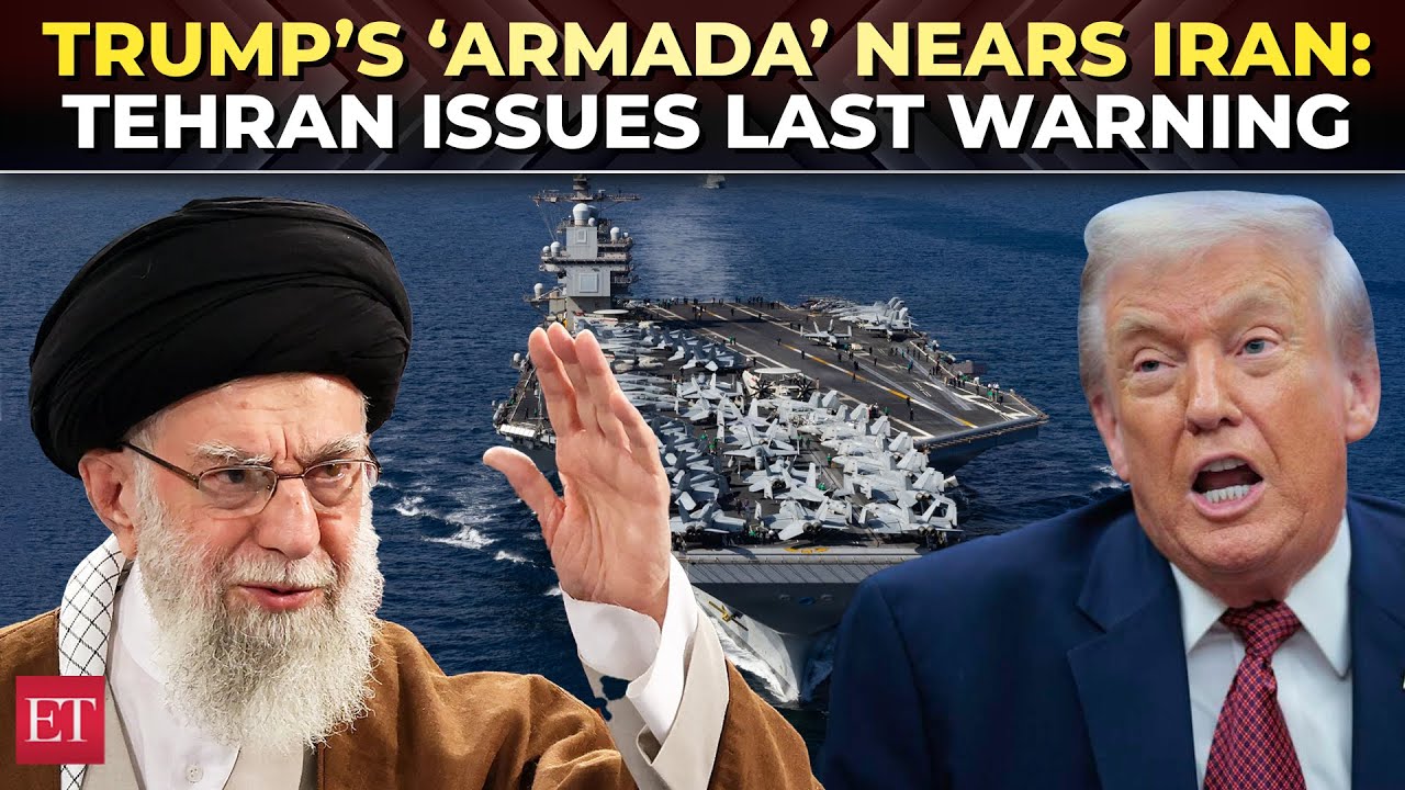 ‘Will respond decisively’:Iran’s last warning to US as Trump’s ‘ARMADA’ enters Middle East waters