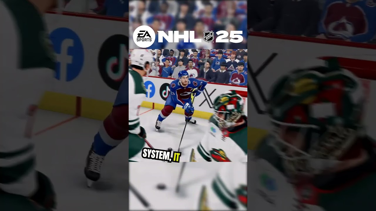 All New Next Gen Vision Control In NHL 25 #NHL25 #NHL #Hockey