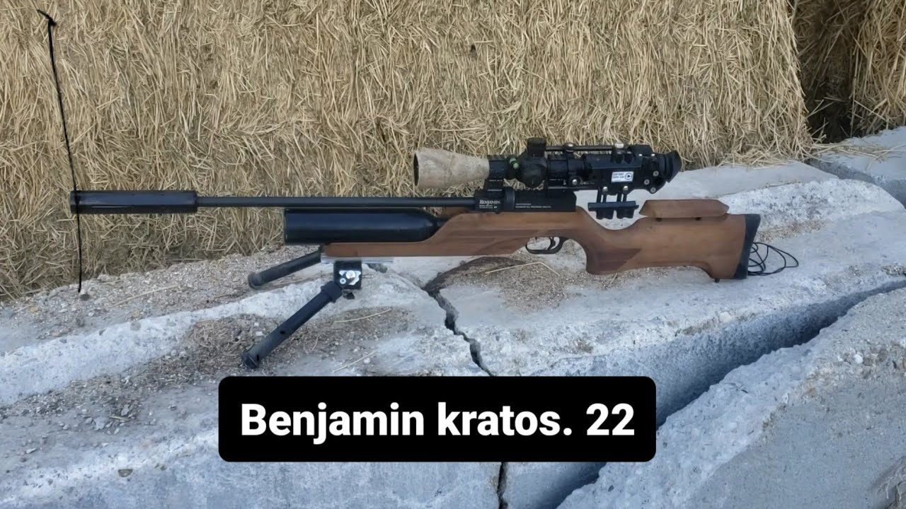 Benjamin kratos. 22 slugs pesting video.