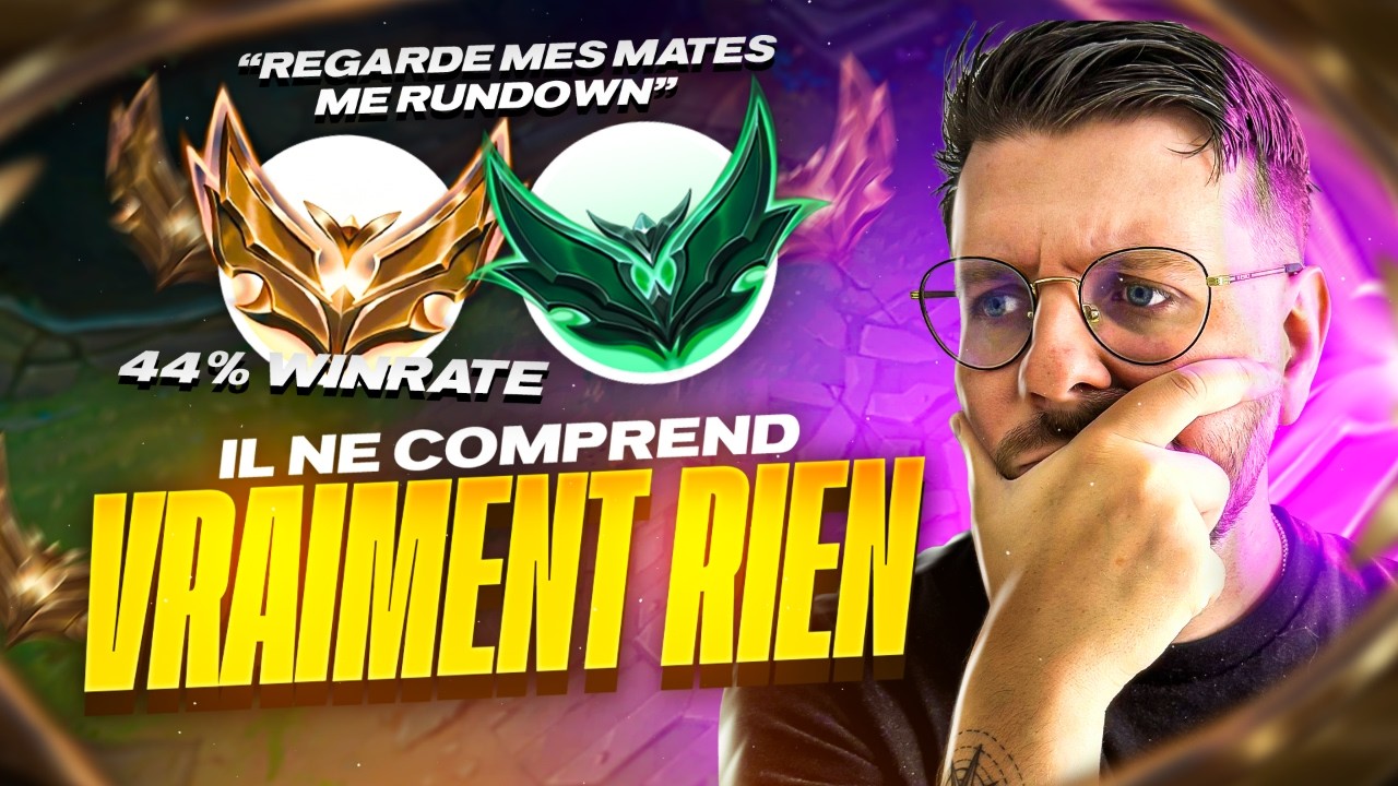 IL NE COMPREND RIEN AU MID & LATE GAME POURTANT IL PENSE SE FAIRE RUNDOWN PAR SES ALLIES !