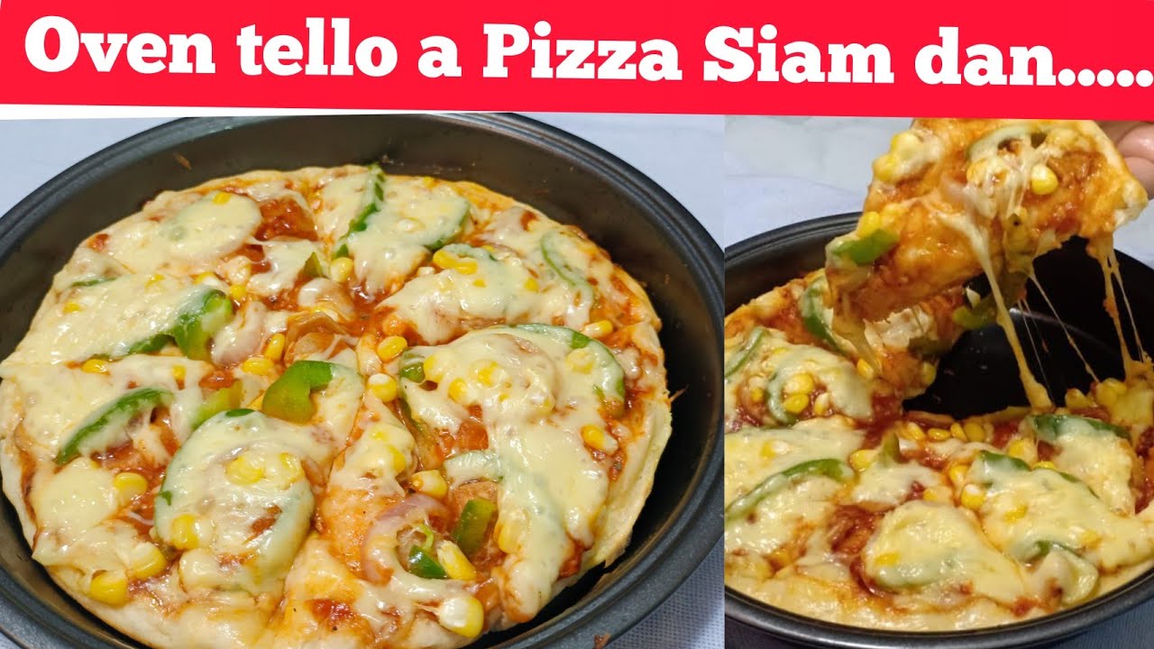 Pizza siam dan awlsam // pizza without Oven // pizza Recipe