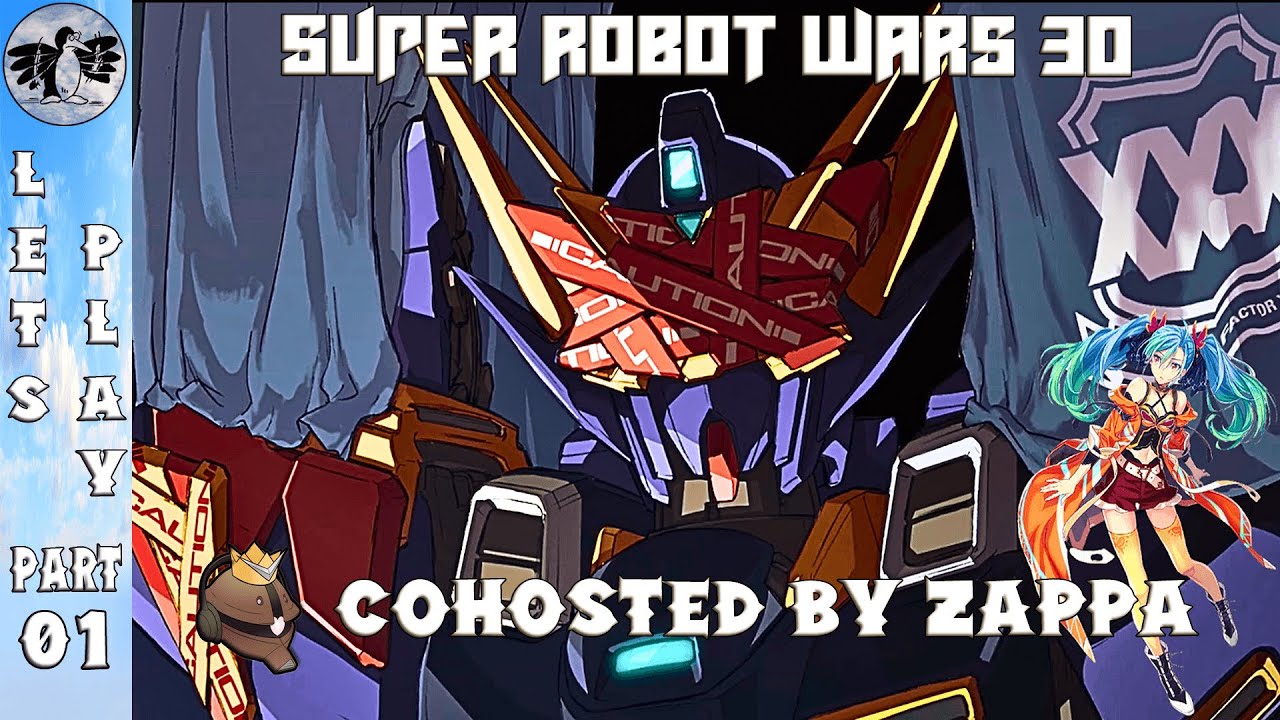 Let's Play Super Robot Wars 30 Part 1 [PC] My First SRW (Blind)