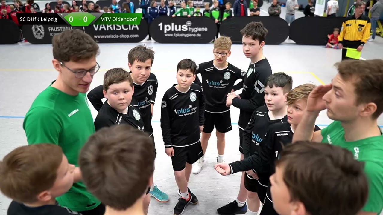 Faustball DM U12 Männlich, 2022 Leipzig - Finale