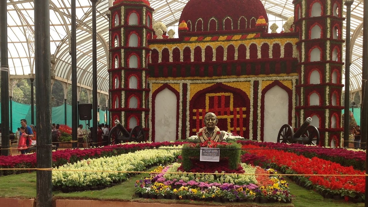 Amazing Bangalore Lal Bagh Republic Day  Flower Show 2017  Full Video  HD