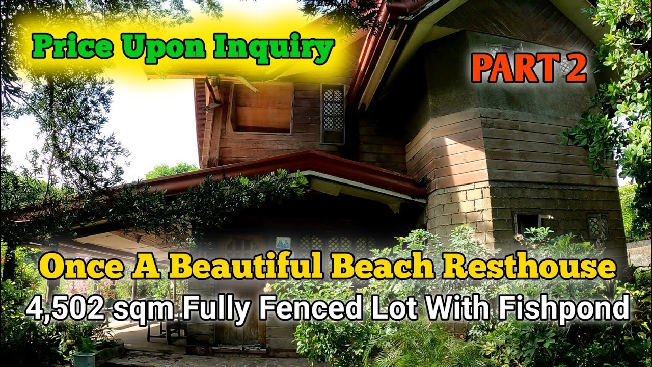Once Upon A Time There Was This Beautiful Beach House in Iba, Zambales