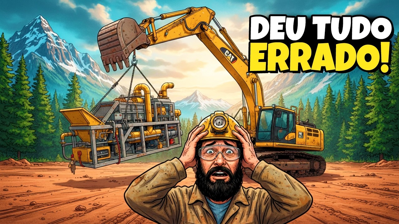 O MAIOR ERRO QUE JÁ COMETI NA MINA! - Gold Mining Simulator