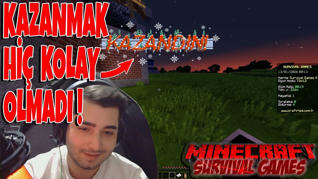 KAZANMAK HİÇ KOLAY OLMADI !!!