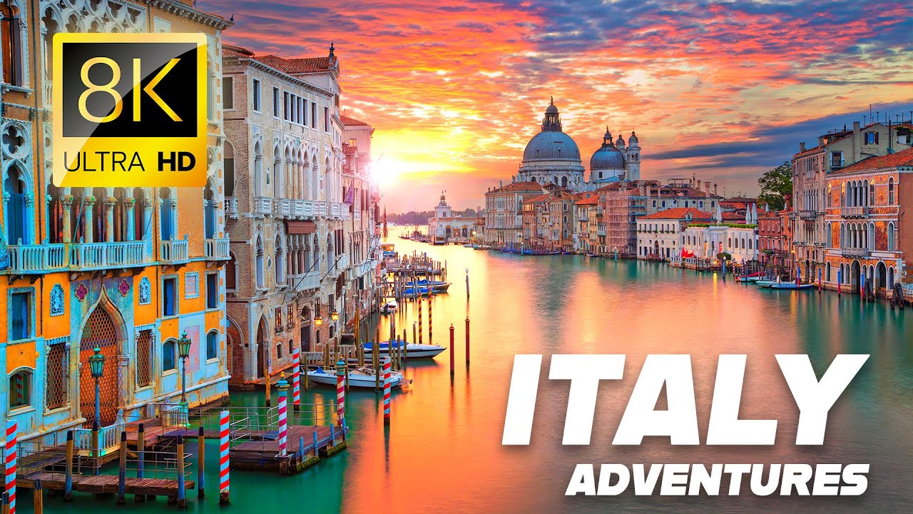 ИТАЛИЯ: Страна грёз 8K ВИДЕО ULTRA HD #8K