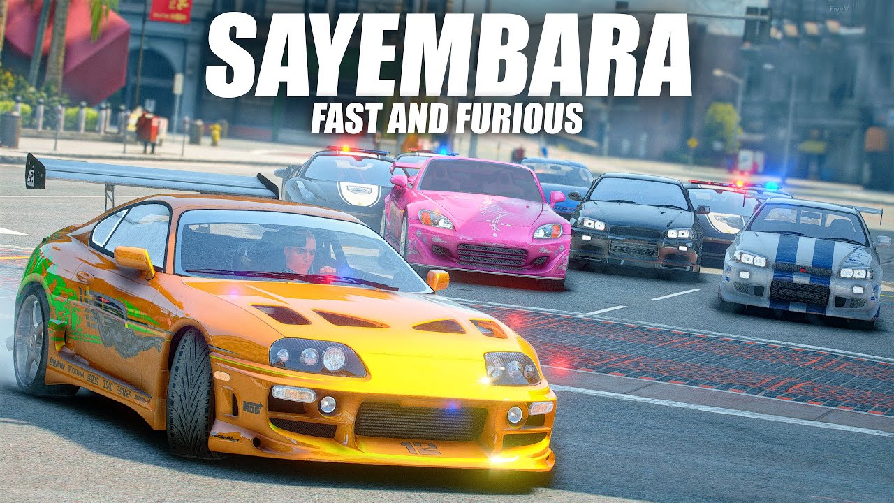 SAYEMBARA SUPRA MK4 FAST AND FURIOUS - GTA 5 ROLEPLAY