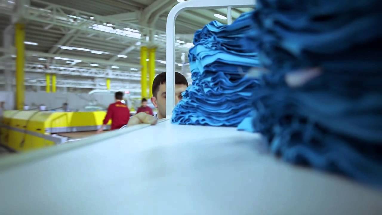 Baku 2015 volunteer uniform production process