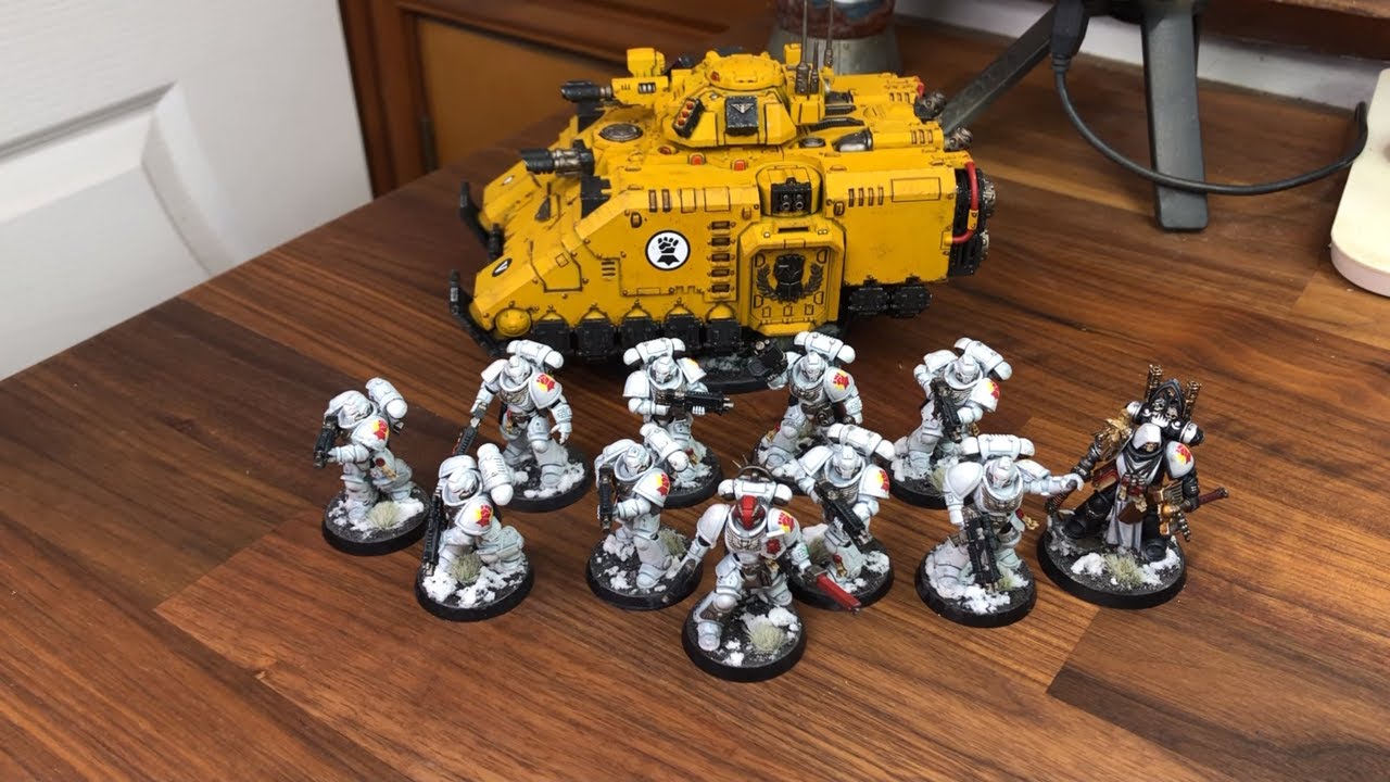 Part Two: The Last Wall - Excoriators finished, Crimson Fists and Templars incoming!